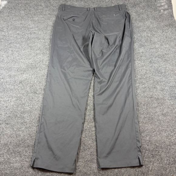 Nike Pants Men's 38x32 Golf Dri-Fit Flat Front Gray Standard Fit 891881 - Picture 4 of 8